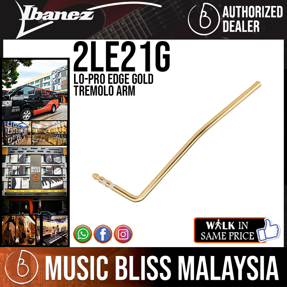 Ibanez Lo Pro Edge Gold Tremolo Arm Music Bliss Malaysia