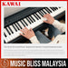 Kawai ES-120 88-key Digital Piano with Speakers - Gray - Music Bliss Malaysia