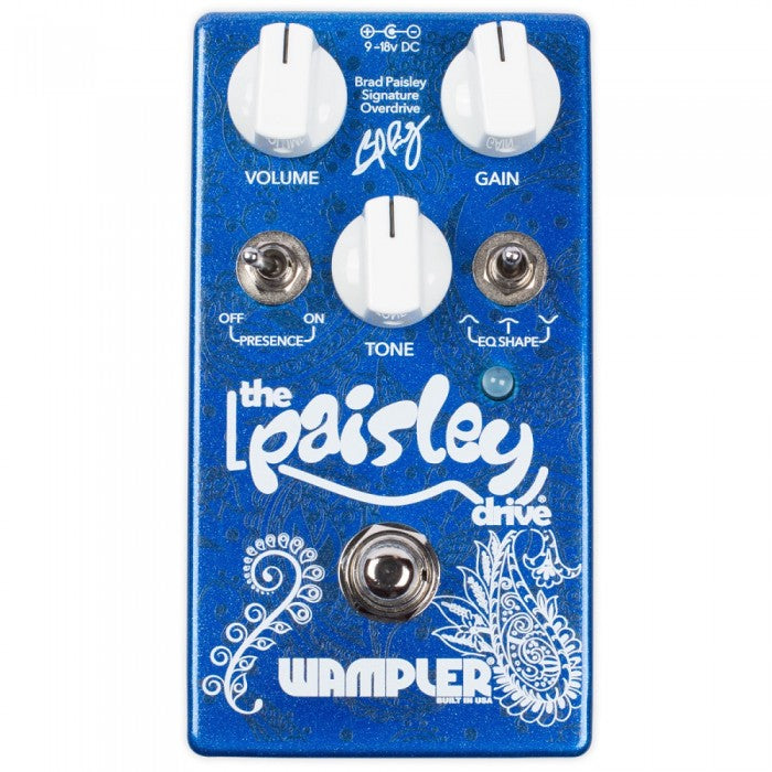 Wampler Paisley Drive Overdrive Pedal - Music Bliss Malaysia