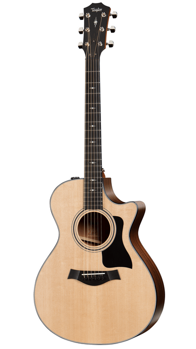 Taylor 312ce V-Class Acoustic-Electric Guitar - Natural (312ceV / 312ce V) *Crazy Sales Promotion* - Music Bliss Malaysia