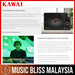 Kawai K600-ATX4 Hybrid Upright Piano - Ebony Polish *Made in Japan* - Music Bliss Malaysia