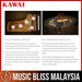 Kawai K500-ATX4 Hybrid Upright Piano - Ebony Polish *Made in Japan* - Music Bliss Malaysia