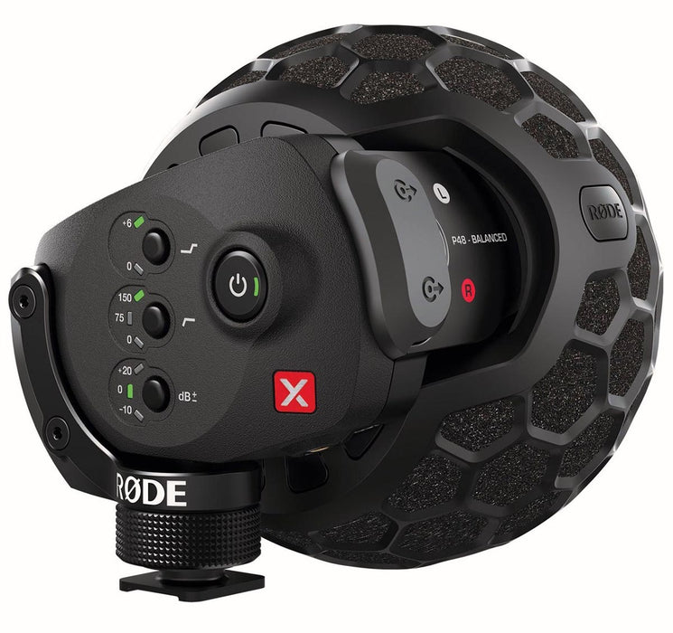 Rode Stereo VideoMic X Broadcast-grade Stereo On-camera Microphone (10 Years Warranty) [Made in Australia] *Everyday Low Prices Promotion* - Music Bliss Malaysia