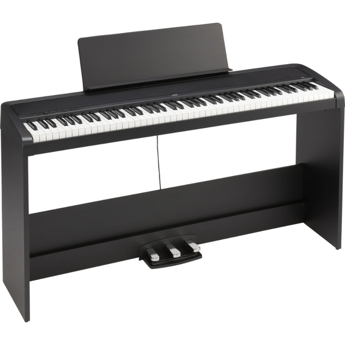 Korg B2SP 88-Key Digital Piano with Keyboard Bench - Black *0% INSTALLMENT* - Music Bliss Malaysia