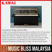Kawai K-15 Continental Upright Piano - Mahogany Polish - Music Bliss Malaysia