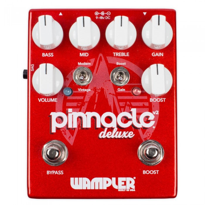 Wampler Pinnacle Deluxe V2 Distortion Pedal - Music Bliss Malaysia
