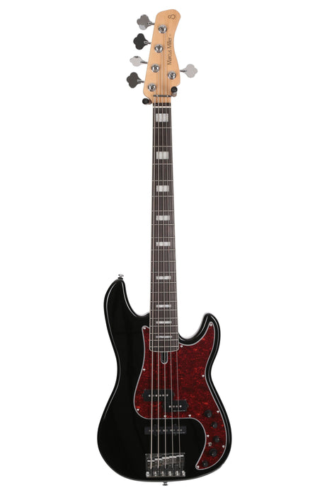 Sire (2nd Gen) Marcus Miller P7 Alder 5-String Signature Bass Guitar - Black - Music Bliss Malaysia