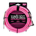 Ernie Ball 6065 25 Feet Braided Straight/Angle Instrument Cable - Neon Pink (P06065) - Music Bliss Malaysia