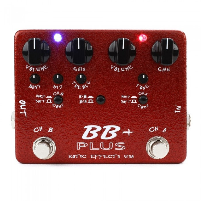 Xotic BB Plus 2-Channel Overdrive Guitar Effects Pedal - Music Bliss Malaysia