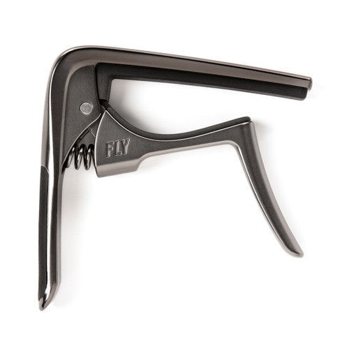 Jim Dunlop 63C Trigger Fly Acoustic Guitar Capo - Gun Metal - Music Bliss Malaysia