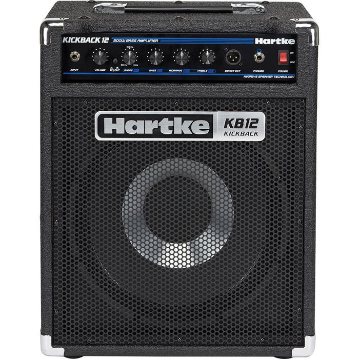 Hartke KB12 Kickback 500W Bass Combo Amp with 0% Instalment (KB-12) - Music Bliss Malaysia