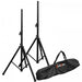 Bespeco SH80N Speaker Stand with Bag - Pair (SH-80N) - Music Bliss Malaysia