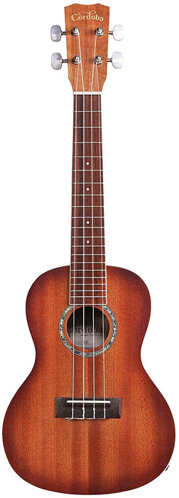 Cordoba 15CM-E Sunburst Concert Ukulele - Mahogany Top, Mahagony Back & Sides with Pickup (15CME) - Music Bliss Malaysia