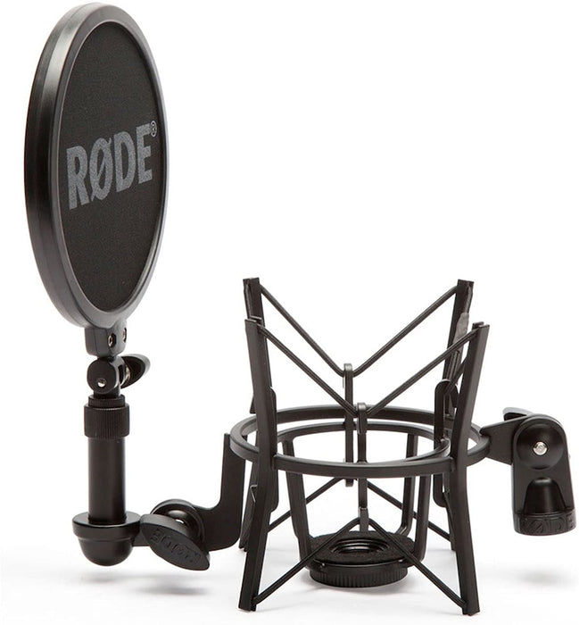 Rode SM6 Shockmount with Detachable Pop Filter (SM-6) - Music Bliss Malaysia