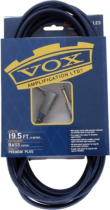 Vox VBC19 19ft Bass Instrument Cable - Music Bliss Malaysia