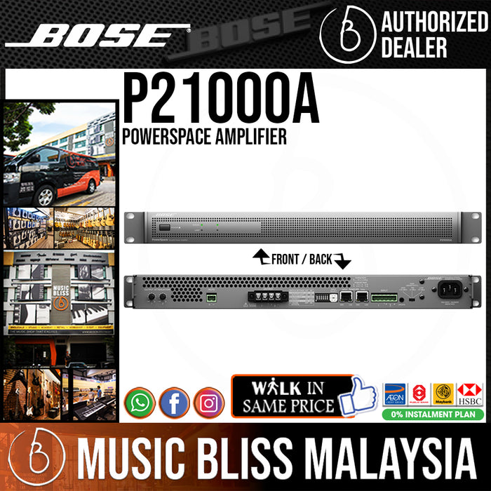 Bose PowerSpace P21000A Power Amplifier - Music Bliss Malaysia