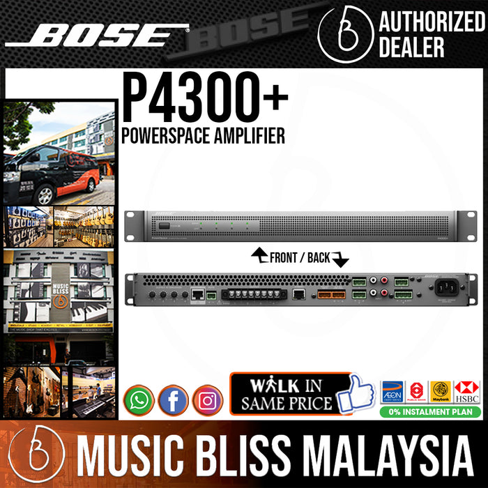 Bose PowerSpace P4300+ Power Amplifier - Music Bliss Malaysia