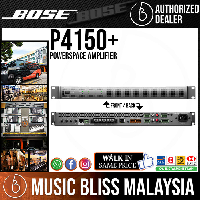 Bose PowerSpace P4150+ Power Amplifier - Music Bliss Malaysia