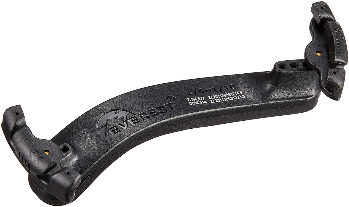 Everest EZ1A Violin Shoulder Rest Size 1/4 to 1/10 - Black (EZ-1A / EZ 1A) - Music Bliss Malaysia