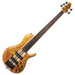 Cort A5 Plus SC Electric Bass Guitar with Guitar Hardcase - Amber Open Pore - Music Bliss Malaysia