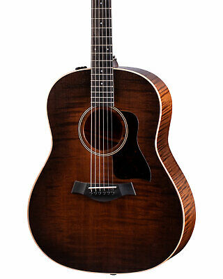Taylor American Dream AD27e Flametop Acoustic-electric Guitar - Woodsmoke *Special Store Promo* - Music Bliss Malaysia