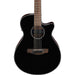 Ibanez AEG5012 Acoustic-electric Guitar - Black High Gloss - Music Bliss Malaysia