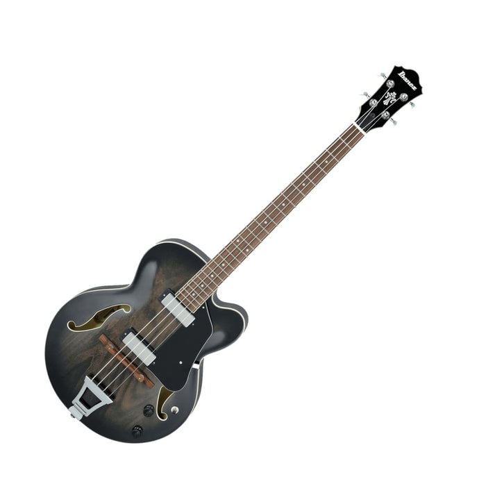 Ibanez Artcore AFB200 Hollowbody Bass Guitar - Transparent Black Sunburst - Music Bliss Malaysia