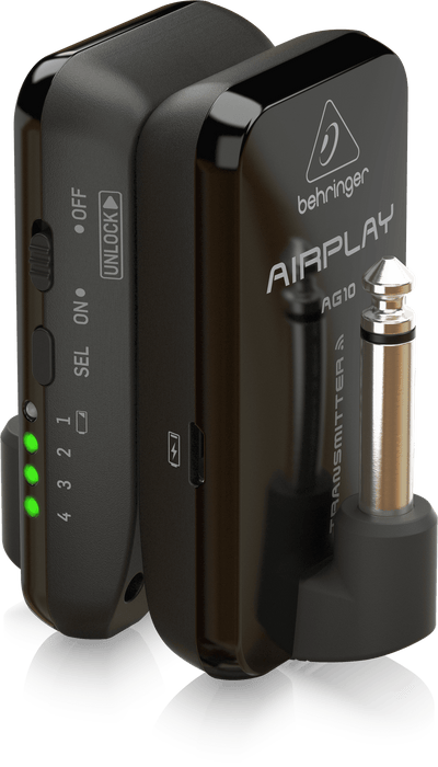 Behringer Airplay Guitar AG10 Digital Wireless Guitar System - Music Bliss Malaysia