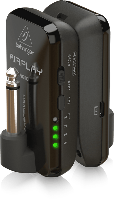 Behringer Airplay Guitar AG10 Digital Wireless Guitar System - Music Bliss Malaysia