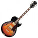 Ibanez Artcore AG75G Hollowbody Electric Guitar - Brown Sunburst - Music Bliss Malaysia