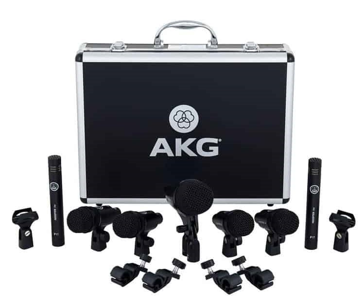 AKG Drum Set Session I High-performance Drum Microphone Set (Drumset Session 1) *Everyday Low Prices Promotion* - Music Bliss Malaysia