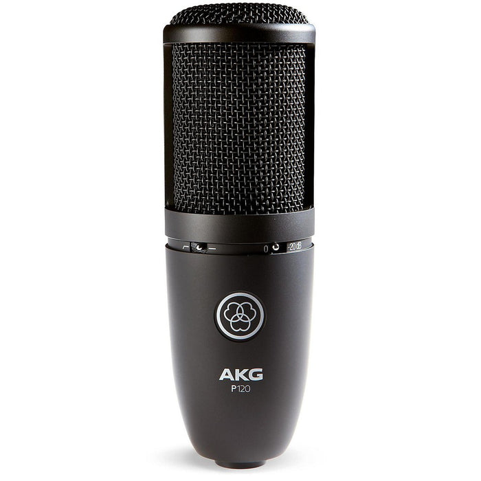 AKG P120 Large-Diaphragm Condenser Microphone (P-120 / P 120) *Crazy Sales Promotion* - Music Bliss Malaysia