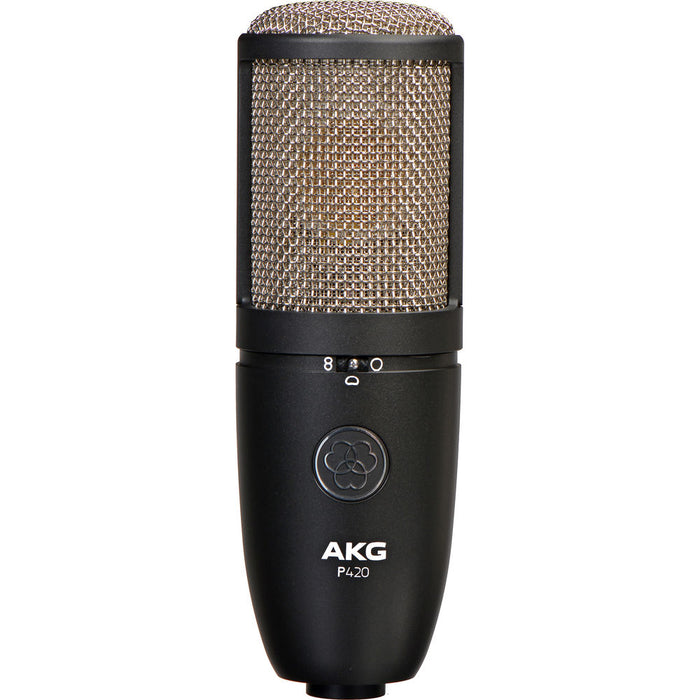 AKG P420 Large-Diaphragm Condenser Microphone (P-420 / P 420) *Crazy Sales Promotion* - Music Bliss Malaysia