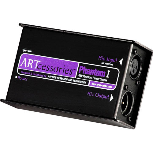 ART Phantom I 48v Phantom Power Supply (Phantom1) - Music Bliss Malaysia