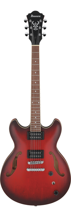 Ibanez Artcore AS53 Semi-hollowbody Electric Guitar - Sunburst Red Flat - Music Bliss Malaysia