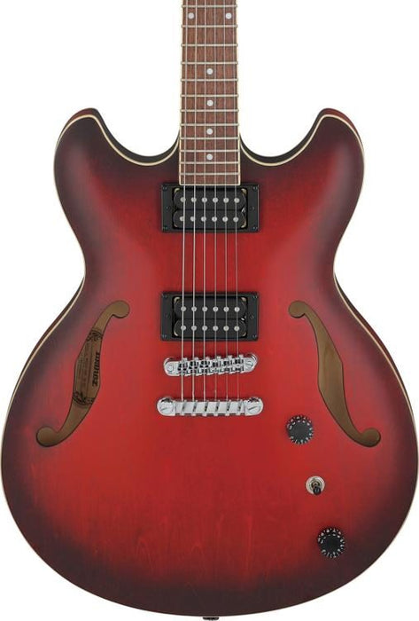 Ibanez Artcore AS53 Semi-hollowbody Electric Guitar - Sunburst Red Flat - Music Bliss Malaysia