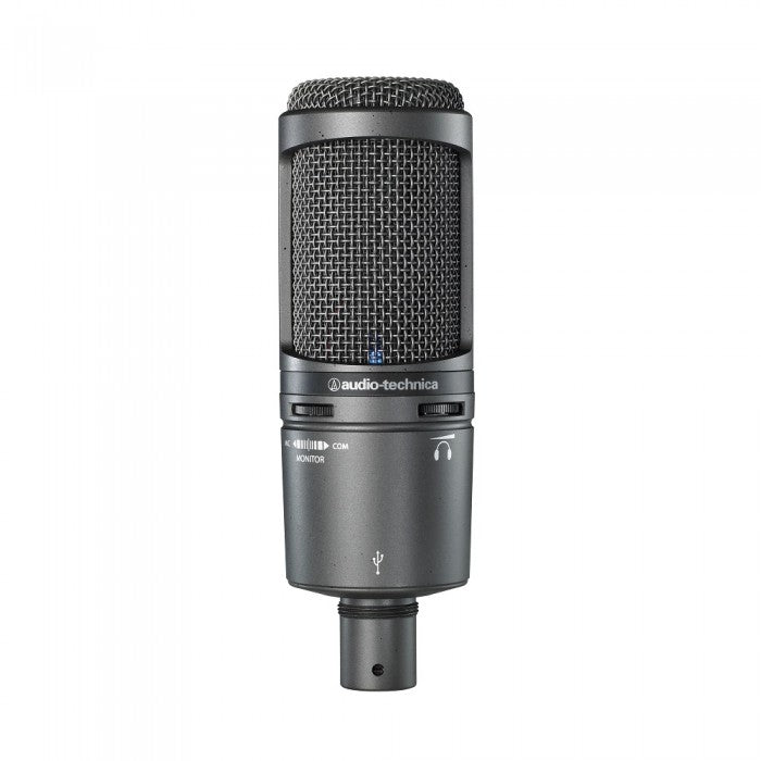 Audio Technica AT2020USB+ Cardioid Condenser USB Microphone with Pop Filter (Audio-Technica AT2020-USB+ / AT2020 USB+) *Crazy Sales Promotion* - Music Bliss Malaysia