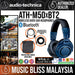 Audio Technica ATH-M50xBT2 Bluetooth Closed-back Studio Monitoring Headphones - Deep Sea - Music Bliss Malaysia