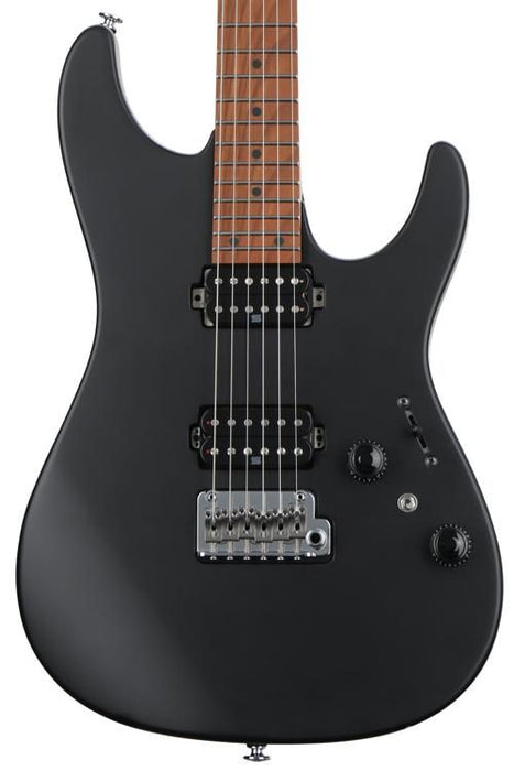 Ibanez Prestige AZ2402 Electric Guitar - Black Flat - Music Bliss Malaysia