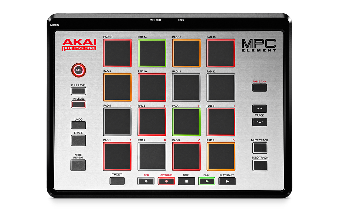 Akai Professional MPC Element Music Production Controller - Essential - Music Bliss Malaysia