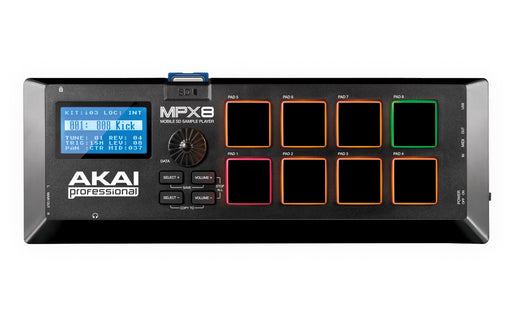 Akai Professional MPX8 SD Sample Pad Controller - Music Bliss Malaysia