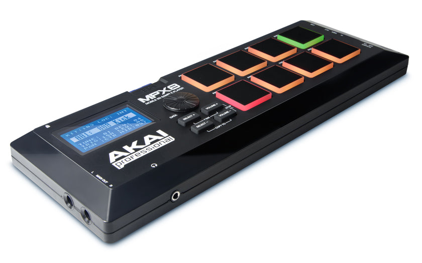 Akai Professional MPX8 SD Sample Pad Controller - Music Bliss Malaysia