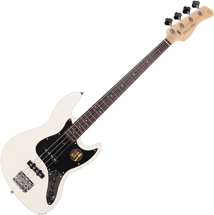 Sire (2nd Gen) Marcus Miller V3 4-String Signature Bass Guitar - Antique White - Music Bliss Malaysia