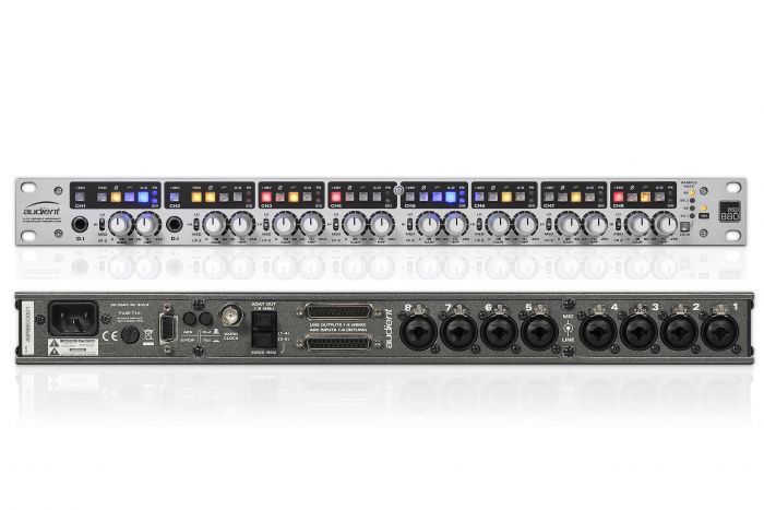 Audient ASP880 8-channel Microphone Preamplifier (ASP-880) *Crazy Sales Promotion* - Music Bliss Malaysia