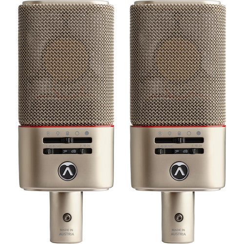Austrian Audio OC818 Live Set Large-Diaphragm Multipattern Condenser Microphone (2 Microphones) - Music Bliss Malaysia