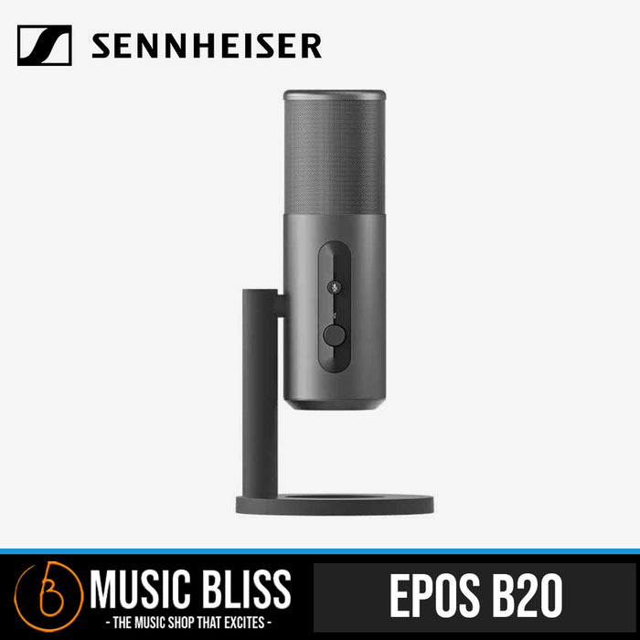 Sennheiser EPOS B20 USB Streaming Microphone - Music Bliss Malaysia