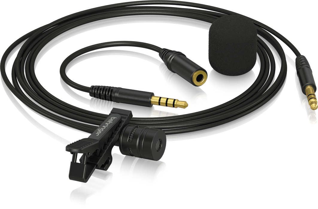 Behringer BC Lav GO Condenser Lavalier Microphone - Music Bliss Malaysia