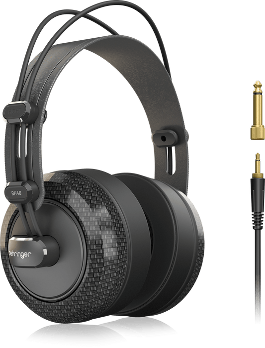 Behringer BH40 Premium 40 mm Circum-Aural High-Fidelity Headphones - Music Bliss Malaysia