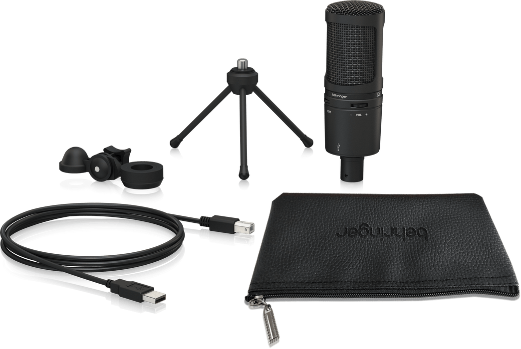 Behringer BM1-U USB Condenser Microphone for Live-Streamers - Music Bliss Malaysia