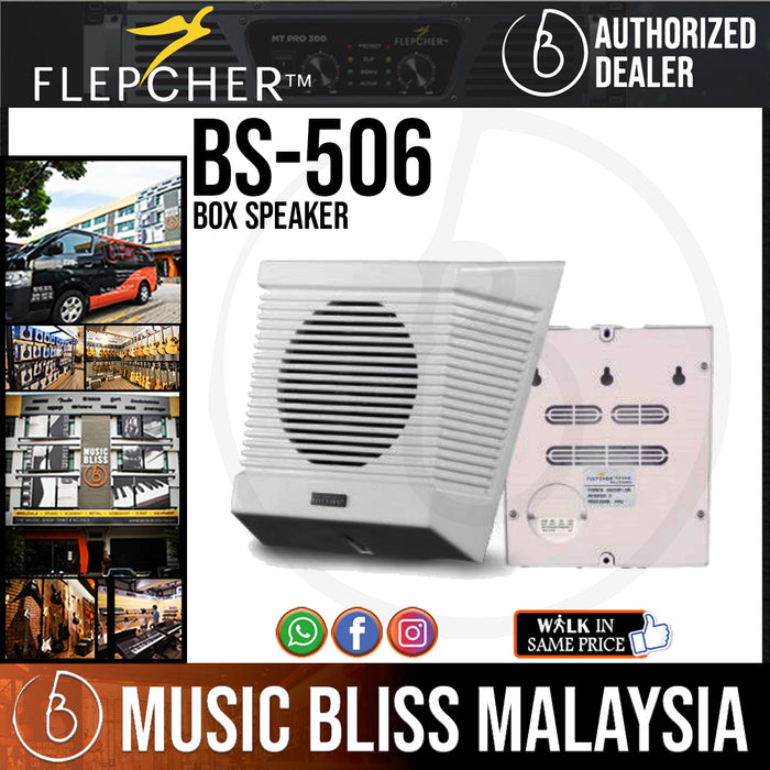 Flepcher BS-506 Box Speaker (BS506 / BS 506) - Music Bliss Malaysia